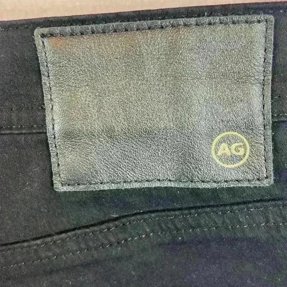 AG Adriano Goldschmied Everett Slim Straight Black Men’s Jeans Size 35x32 - Picture 4 of 10